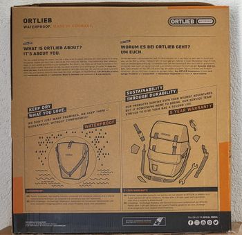 Used Ortlieb Back-Roller HighVis QL2.1 Cycling Accessories