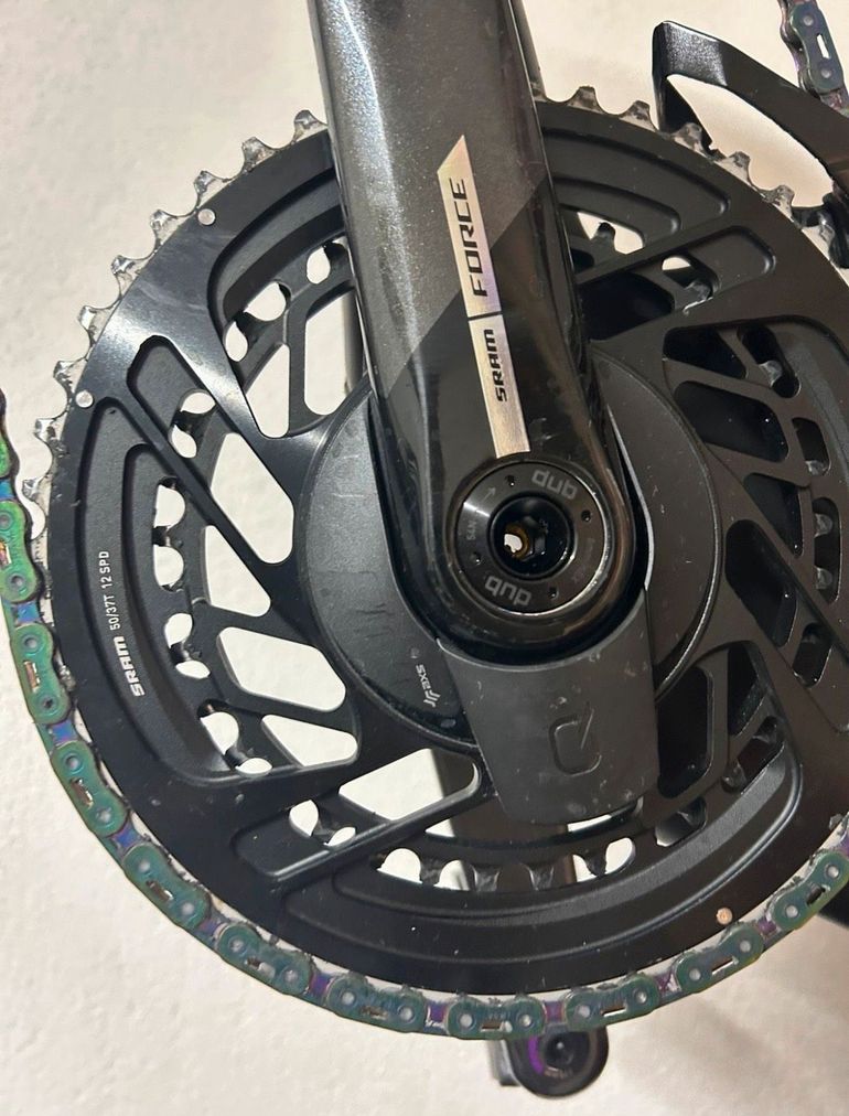 Brugt Sram Force DUB AXS Quarq bike — billede 4 af 5