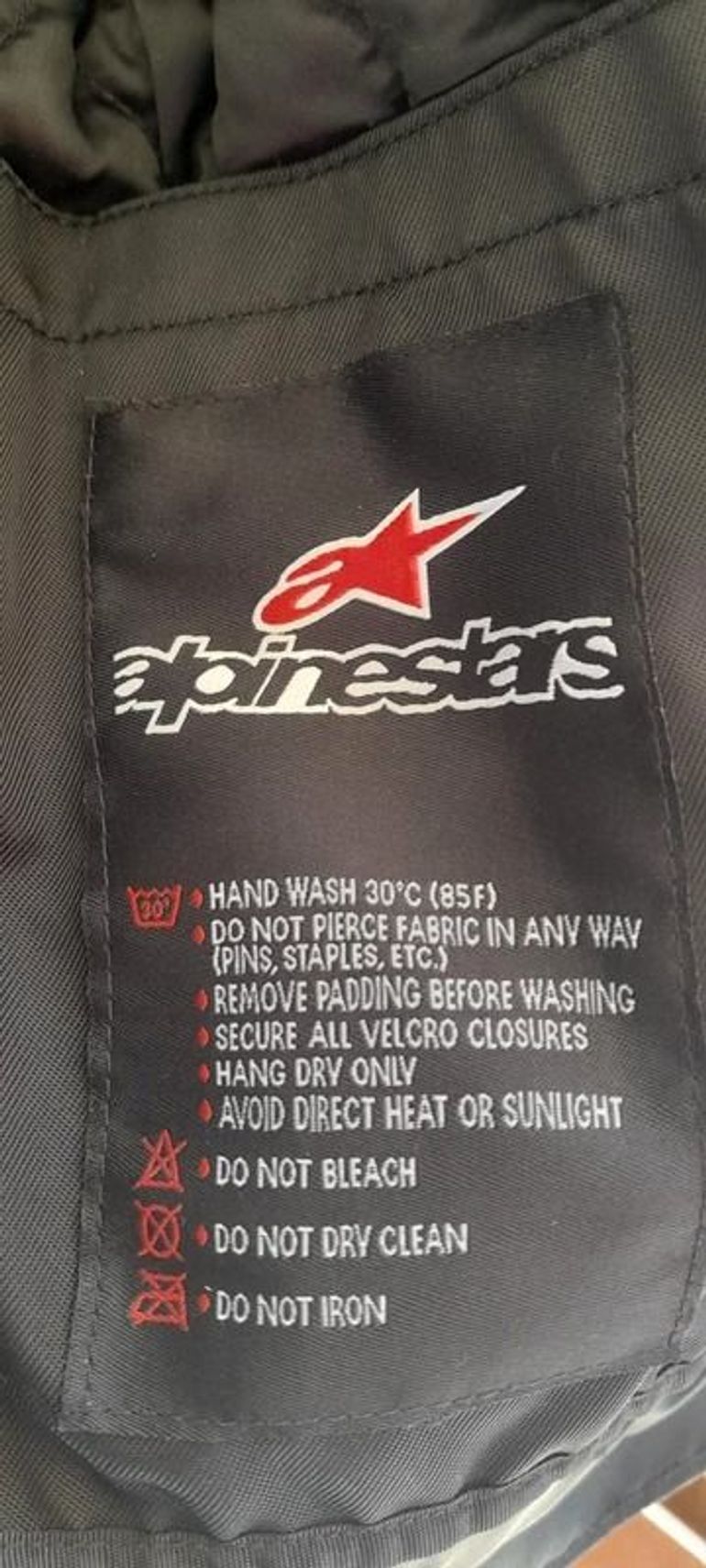 Used Alpinestars Moto Jacket bike — image 3 of 5