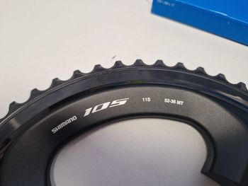 Shimano 105 11v 52/36 Chainrings Drivetrain & Pedals d'occasion