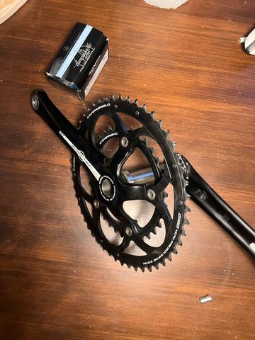 Used Campagnolo Veloce Power Torque Crankset Drivetrain & Pedals