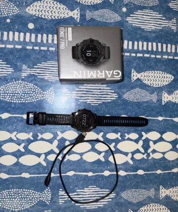 Garmin Fenix 7 Pro Solar bike d'occasion — image 2 sur 4