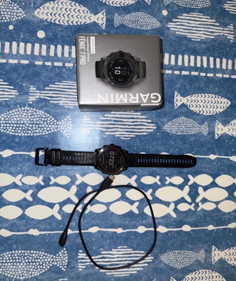 Garmin Fenix 7 Pro Solar bike d'occasion — image 2 sur 4