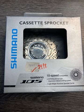Gebrauchtes Shimano Cassette 105 10v 12-25 Drivetrain & Pedals