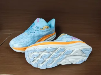 Used Hoka Shoes Blue Size 40 bike — image 4 of 4