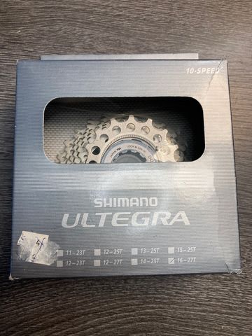 Gebrauchtes Shimano Cassette Ultegra 10v 16-27 Drivetrain & Pedals