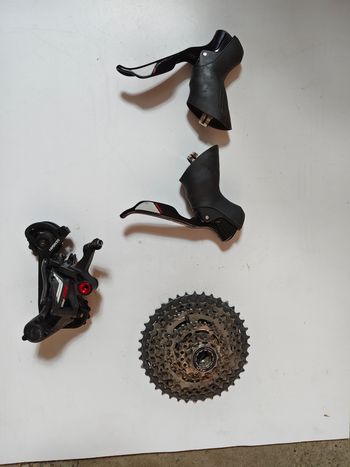 Używany Sensah SRX Pro 1x11 Mechanical Shifting Drivetrain & Pedals