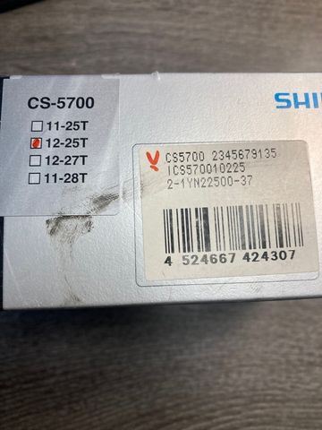 Brugt Shimano Cassette 105 10v 12-25 bike — billede 2 af 4