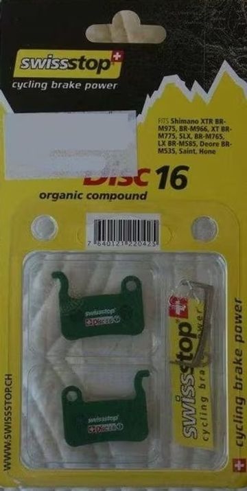 Gebrauchtes SwissStop Plaquettes swissstop disc 16 shimano neuves ! Brakes