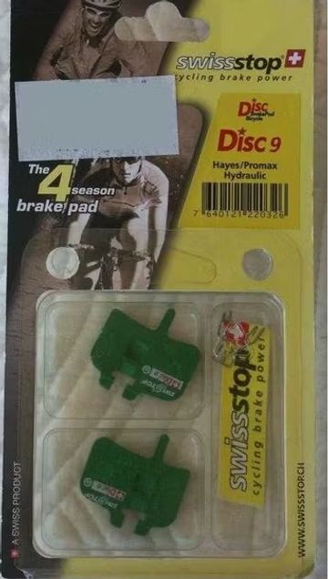 Used Swissstop Plaquettes vtt swissstop disc 9 hayes/promax neuves ! Brakes
