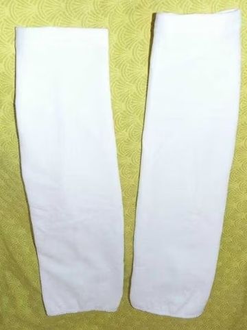 Gebrauchtes other Manchettes hiver blanches taille s/m NEUVES ! Cycling Clothing