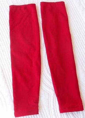 Gebrauchtes other Manchettes hiver rouge taille l/xl NEUVES ! Cycling Clothing