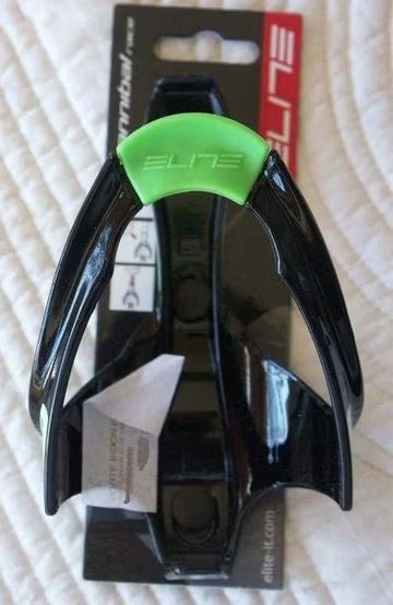 Used Elite Porte bidon cannibal race noir/vert NEUF ! Tyres & Tubes