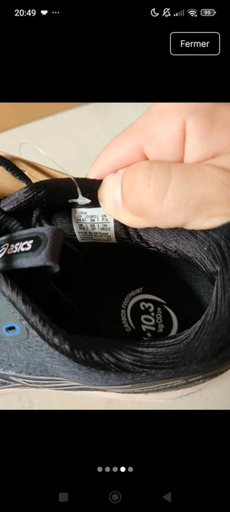 Used Asics Gel Kayano 32 bike — image 5 of 5