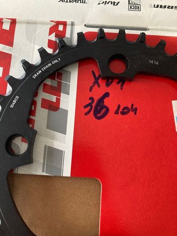 Brugt Sram Plateau Sram 36T 11s x-sync bike — billede 6 af 6