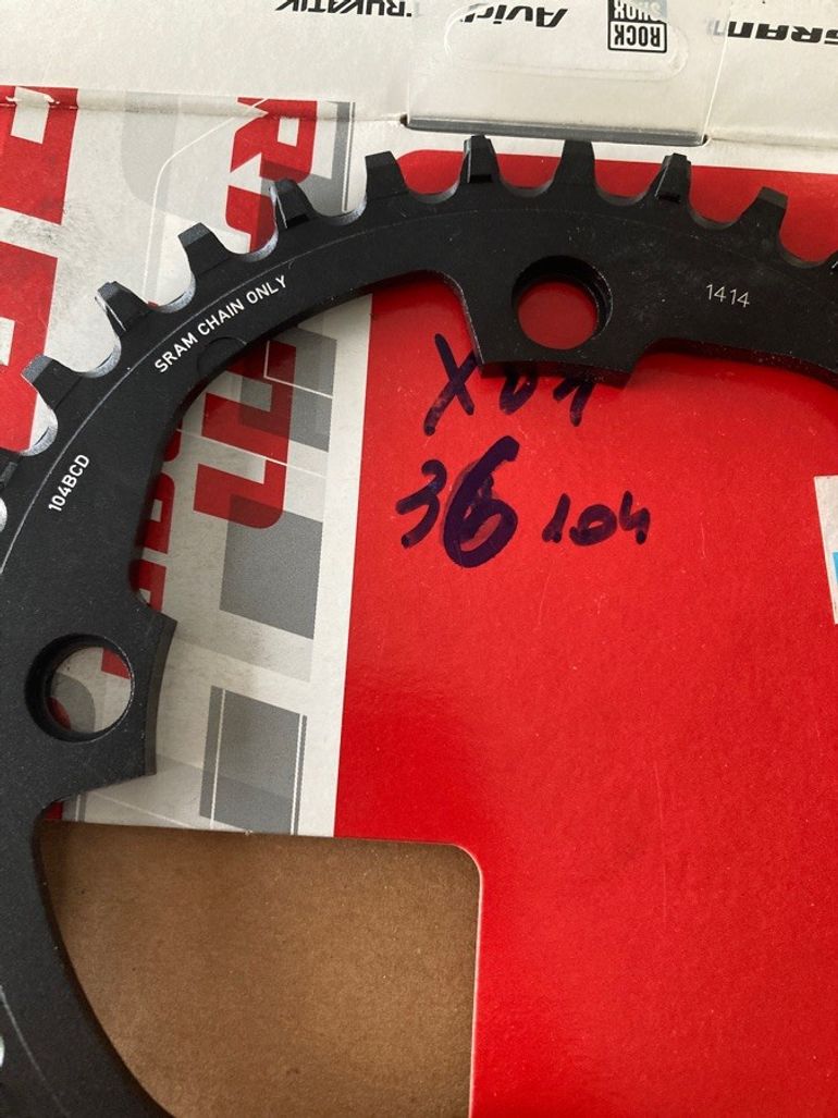 Brugt Sram Plateau Sram 36T 11s x-sync bike — billede 6 af 6