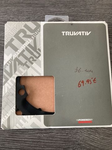 Truvativ Plateau 36T 104 10speed Drivetrain & Pedals usato