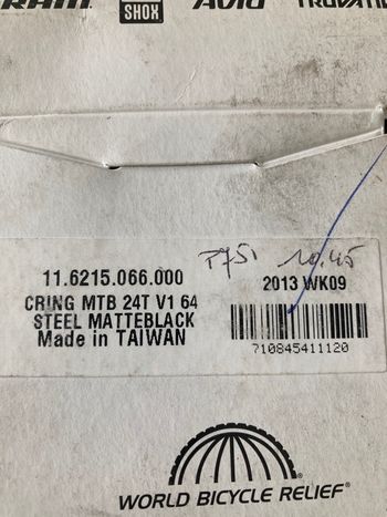 Used Truvativ Plateau 24T  64 bike — image 2 of 5