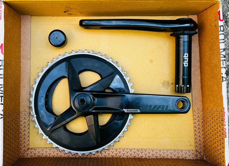 Used Sram Rival AXS eTap Crank with Quarq Power Meter 2026 Drivetrain & Pedals