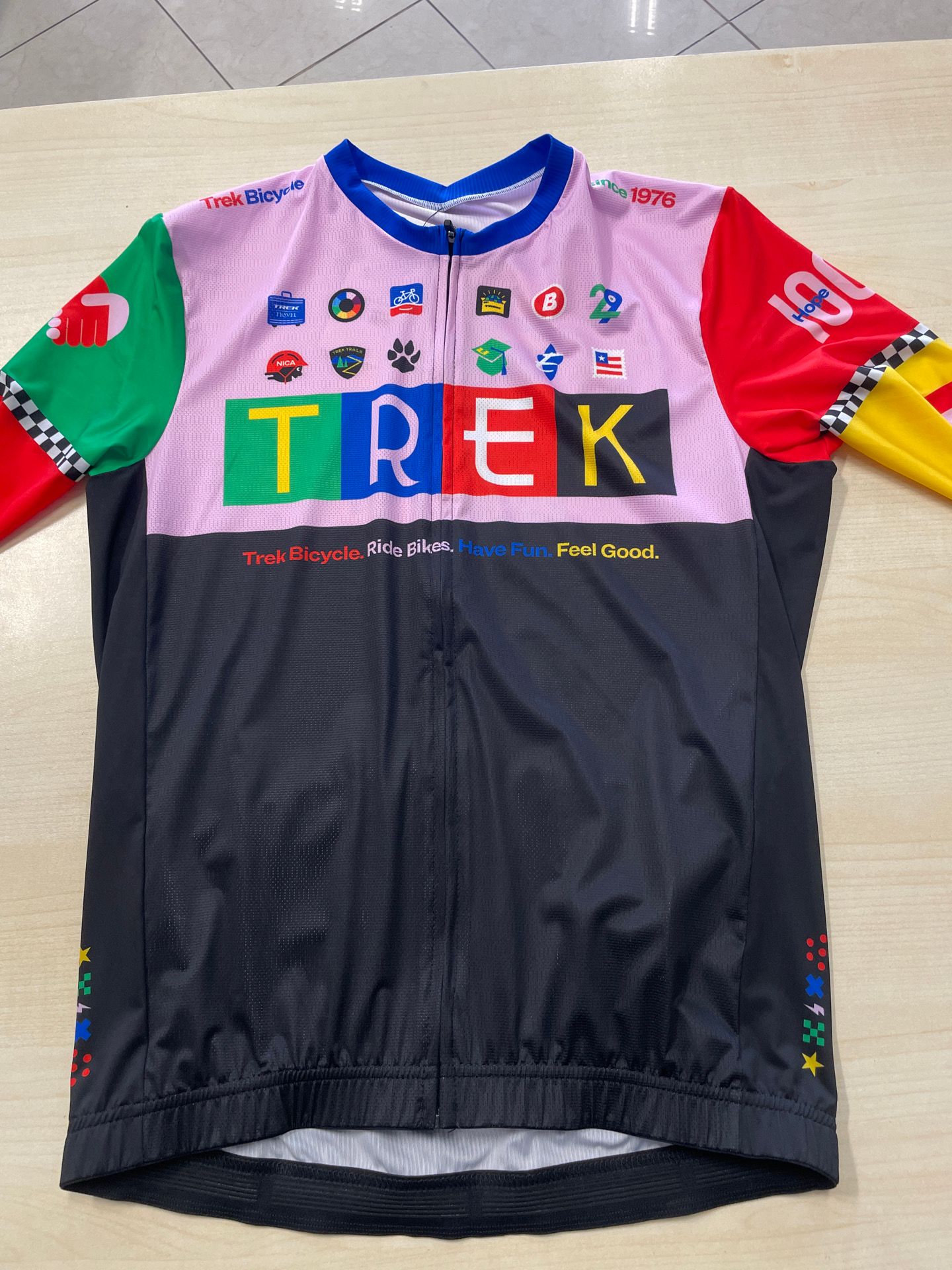 trek bicycle shirt First 50 Cycling Jersey Cycling Short Sleeve Jersey The motive is a cool gift idea or present for climate activists and street trek or mountain bike cyclists who love riding their biycle to reduce carbon emmissions Trek Cycling Jersey | buycycle