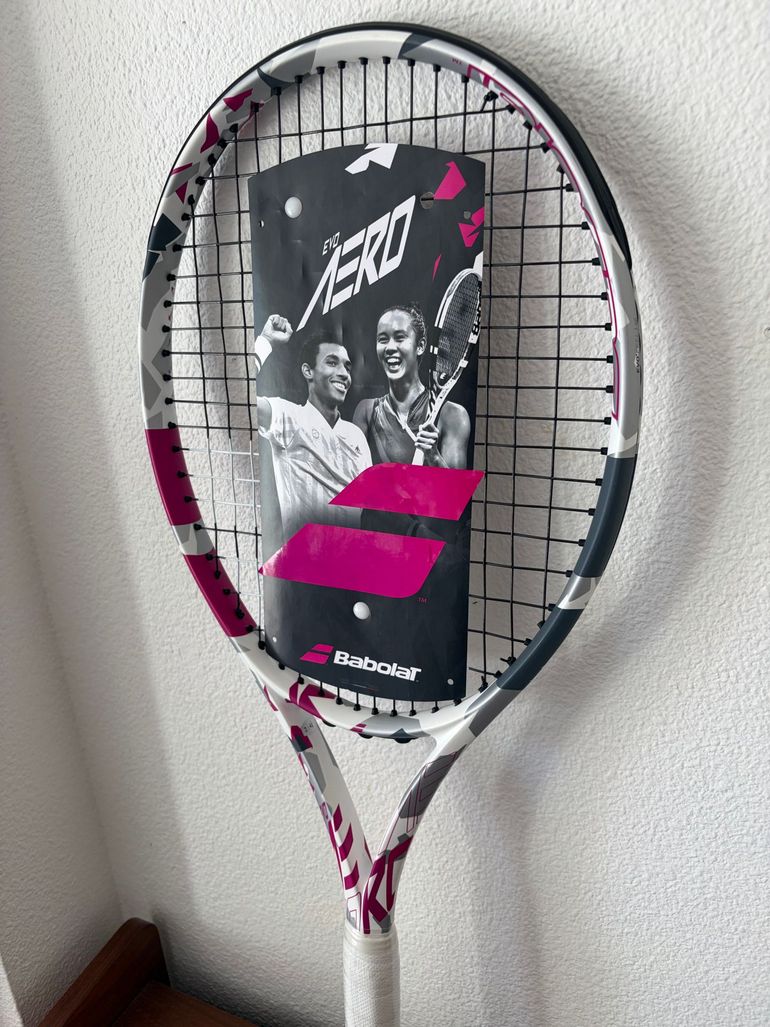 Brugt Babolat Evo Aero Pink bike — billede 3 af 9