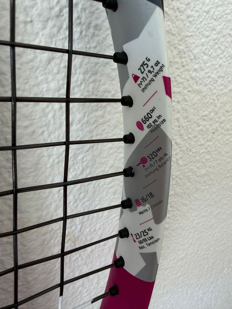 Brugt Babolat Evo Aero Pink bike — billede 9 af 9