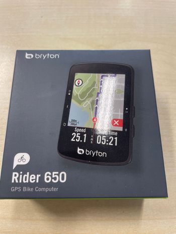 Brugt Bryton Rider 650 Cycling Accessories