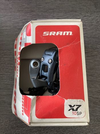 Used Sram Dérailleur arrière Sram x7 10 vit Drivetrain & Pedals
