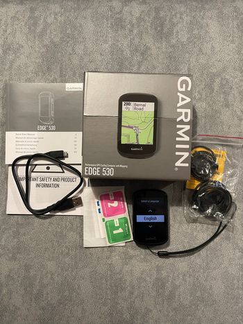 Used Garmin Edge 530 GPS Computer Cycling Accessories