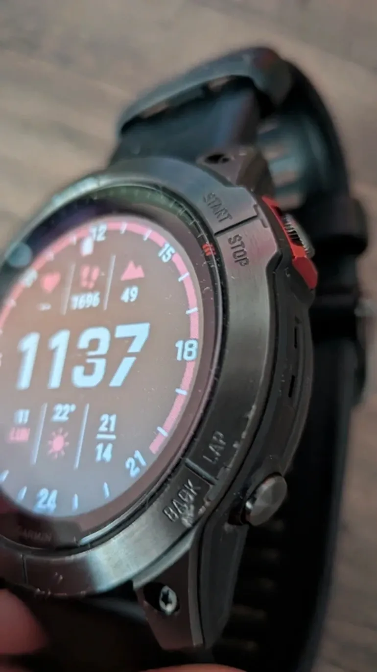 Garmin Fenix 7X Solar bike usato — immagine 3 di 6