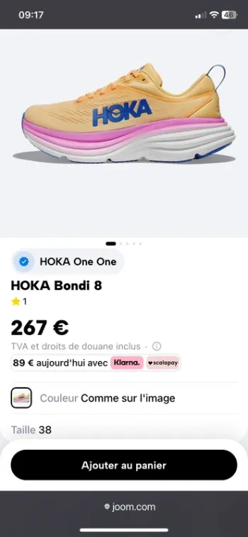 Used Hoka Bondi 8 bike — image 5 of 5