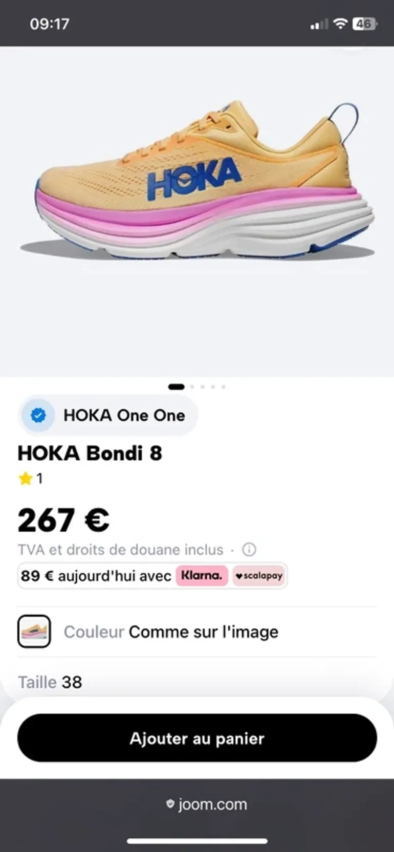 Used Hoka Bondi 8 bike — image 5 of 5
