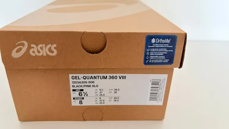 Brugt Asics Gel Quantum 360 VIII bike — billede 5 af 10