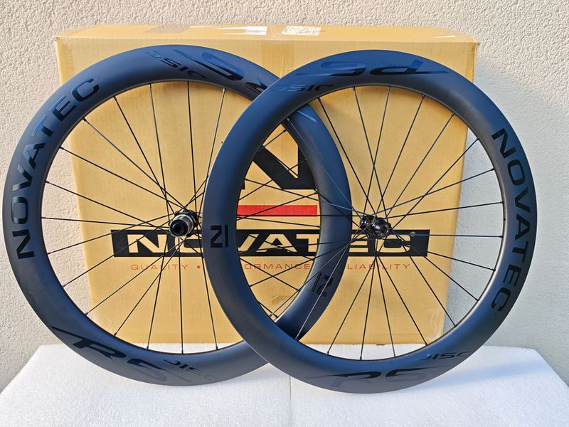 Used Novatec R6 Disc 60mm Carbon HG 2026 Wheels