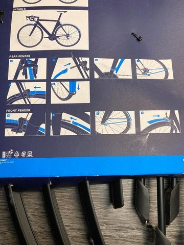 Używany BBB Garde boue Slimguard BFD-22 bike — zdjęcie 2 z 7