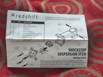 Brugt Redshift Sports ShockStop Suspension Stem bike — billede 6 af 9