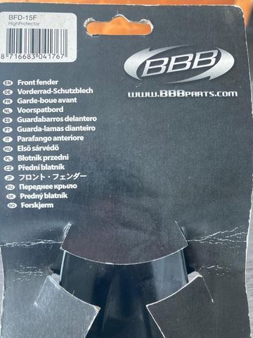 Brugt BBB Garde boue avant BFD-15F bike — billede 2 af 6
