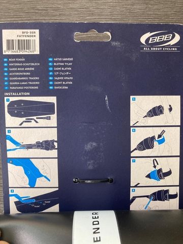 Brugt BBB Garde boue arrière BBB BFD-35R bike — billede 4 af 4