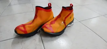 Used Orange Gel Kayano 27 Running Shoes
