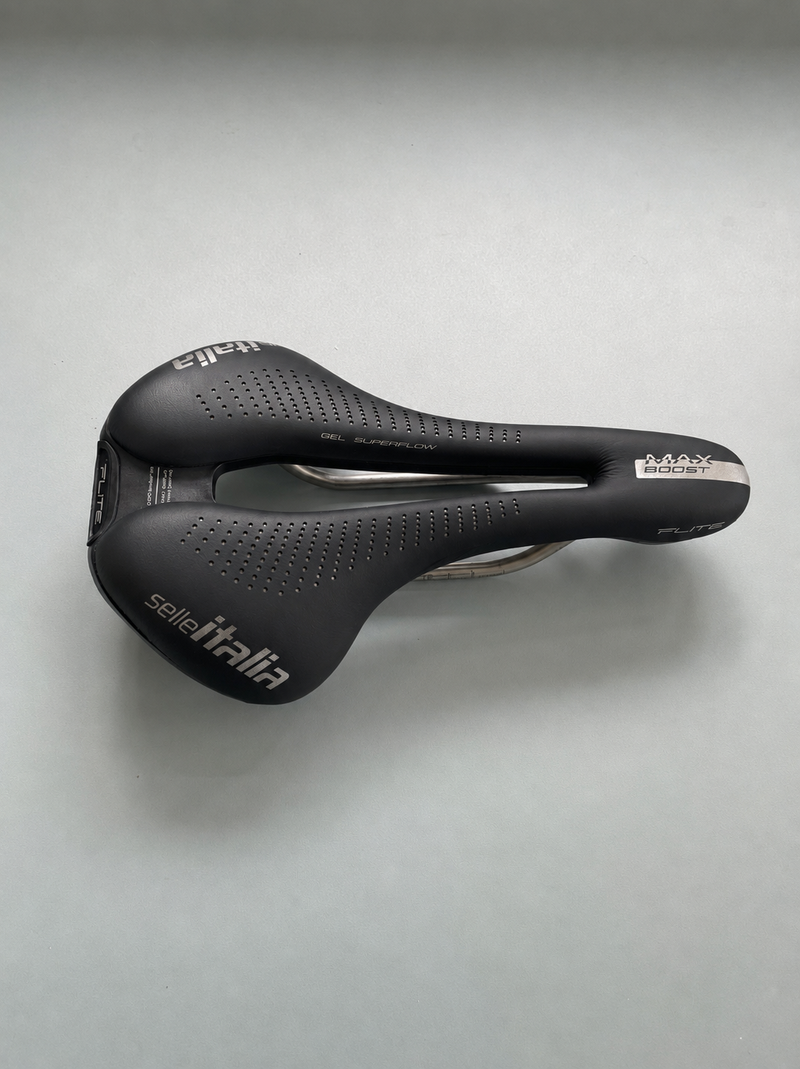 Käytetty Selle Italia Max Flite Boost Gel TI 316 Superflow 2025 Saddles & Seatposts