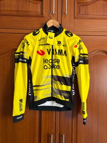 yellowb Team Visma | Lease a Bike Jacket S Cycling Clothing usato