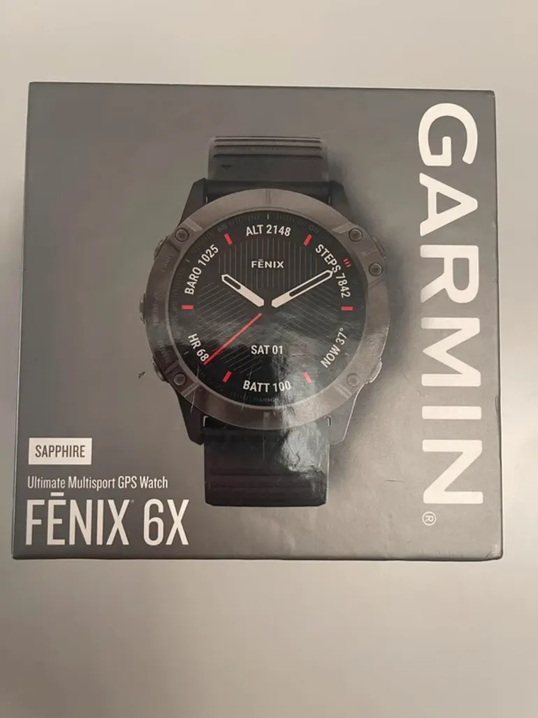 Used Garmin Fenix 6X Sapphire bike — image 8 of 8
