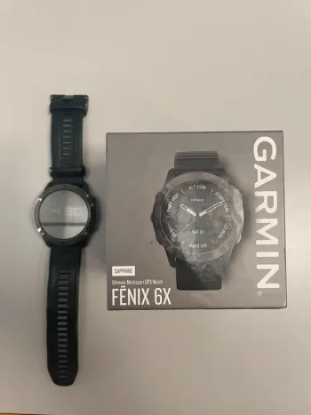 Used Garmin Fenix 6X Sapphire bike — image 3 of 8