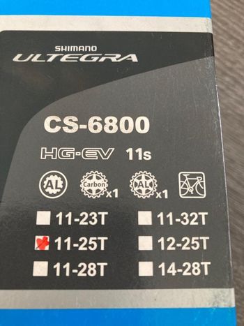 Used Shimano Cassette  Ultegra 11V 11-25 bike — image 2 of 4