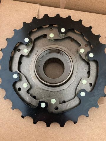Brugt Shimano Cassette Shimano 7v 14-28 bike — billede 4 af 5