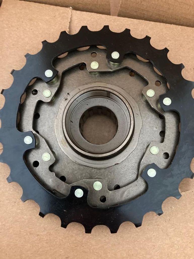 Used Shimano Cassette  7v 14-28 bike — image 4 of 5