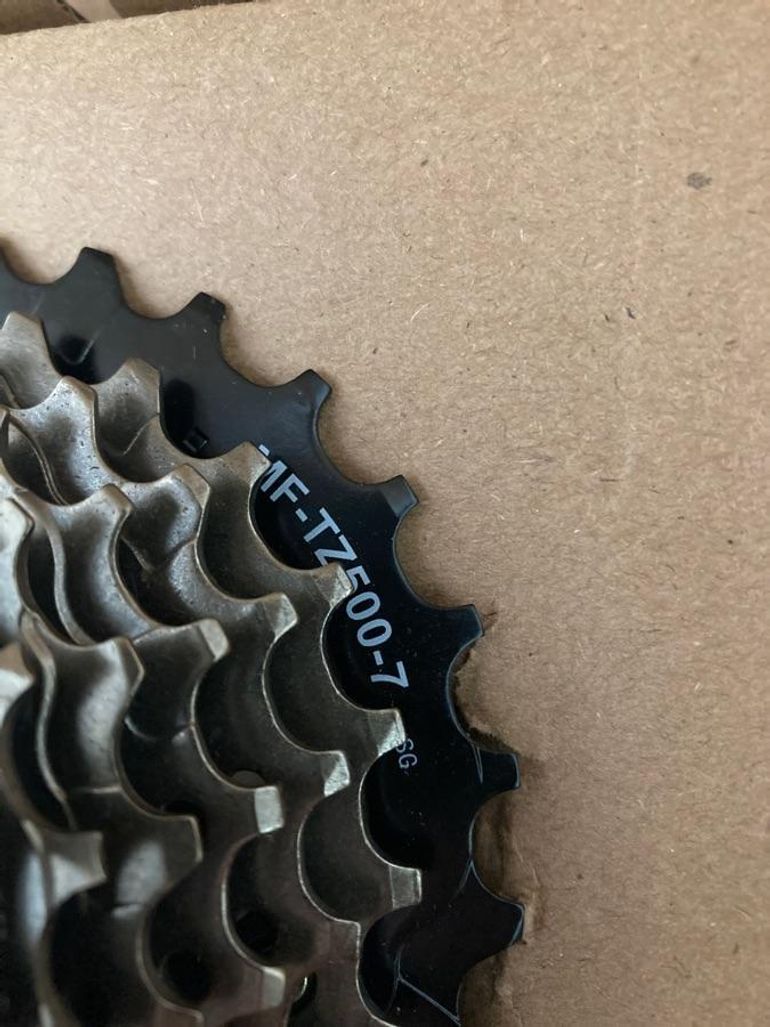Used Shimano Cassette  7v 14-28 bike — image 5 of 5