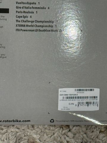 Used Rotor Q-Ring Oval Chainring 2025 bike — image 3 of 3