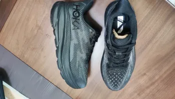 Used Hoka Shoes Black size 41 Running Shoes