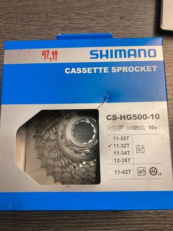 Used Shimano Cassette Shimano 10v 11-32 bike — image 1 of 4